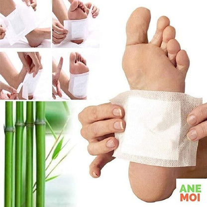 100% Merbal & Gentle Ingredient Detox Foot Pads (1 BOX = 20 PATCHES-BUY 1 GET 3 FREE)